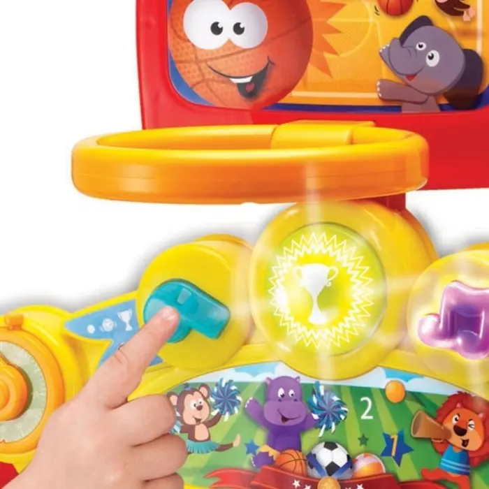 Winfun Set sportiv 4 në 1 Fun-Goal Set – futboll, basketboll, hendboll dhe raketë – foto 5