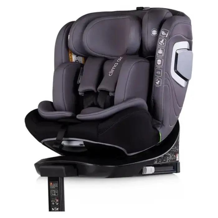Chipolino Clima Air i-Size car seat 40–150 cm, ISOFIX 360°, Blackberry