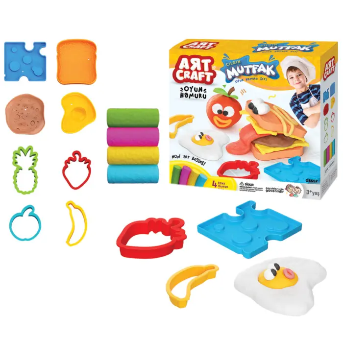 KITCHEN MODELING CLAY SET 200 G