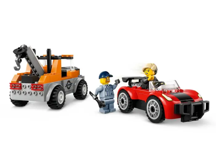 LEGO® City – Tow truck and sports car repair (60435)
