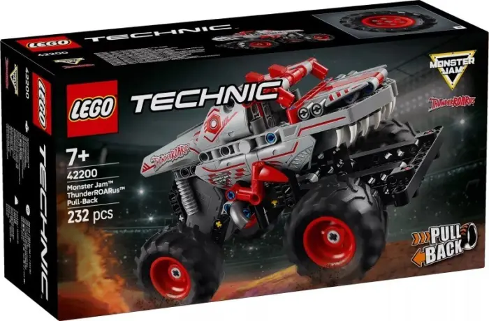 LEGO® Technic Monster Jam ThunderROARus – камион со повлекување (42200)