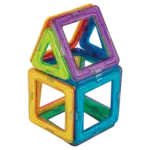 Kube magnetike shumëngjyrëshe puzzle