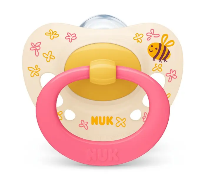 NUK Çucël silikoni Signature, 6–18 muaj, me kuti (asortiment) – foto 3