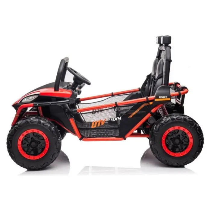 Makinë me bateri dyvendëshe Chipolino Buggy Explorer, e kuqe