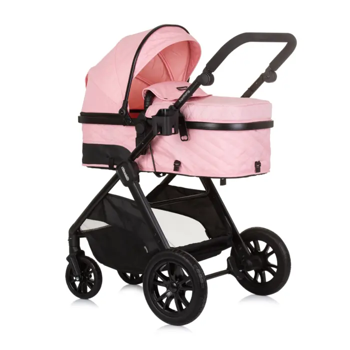 Karrocë për bebe Harmony- Flamingo