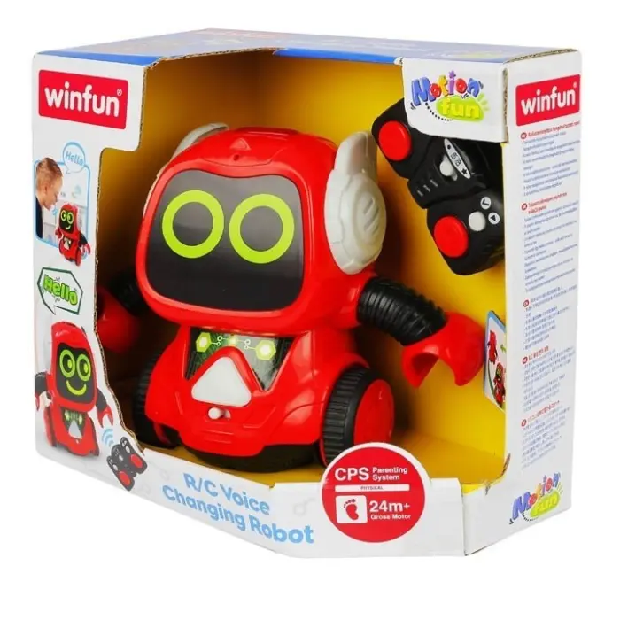 Winfun R/C Voice Changing Robot remote-controlled robot, changes voice – image 2