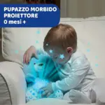 Chicco First Dreams Orsacchiotto – прожектор меченце со лесни светлосни ефекти и релаксирачки мелодии
