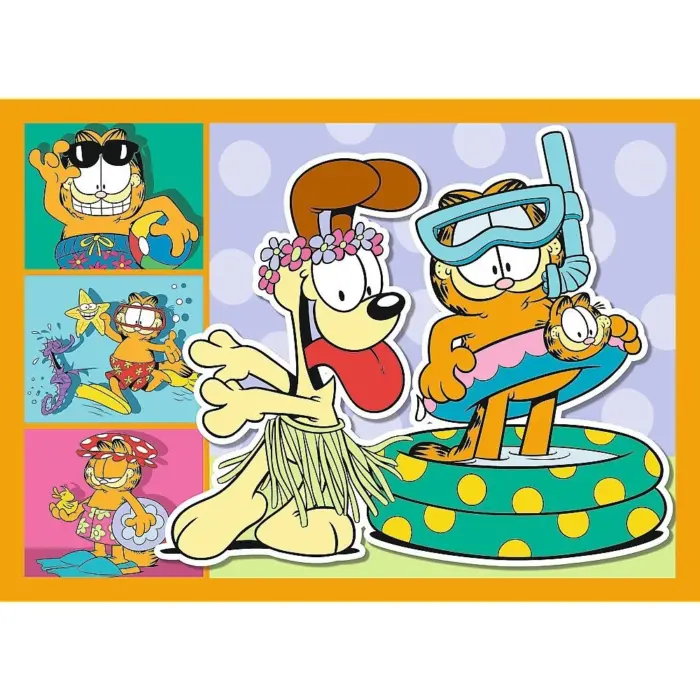 Trefl Garfield loves lasagne 4-in-1 puzzle, 35, 48, 54 and 70 pieces – image 6