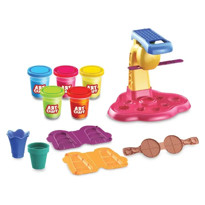 ART CRAFT Ice Cream Machine play dough set, 280 g, 03489