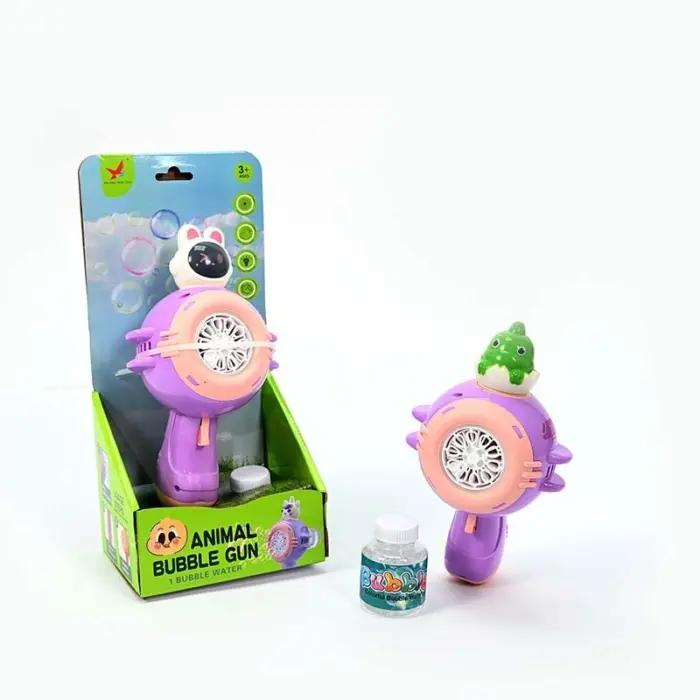 Pistoletë flluskash me lepurush Animal Bubble Gun, vjollcë Pistoletë flluskash me lepurush Animal Bubble Gun, vjollcë