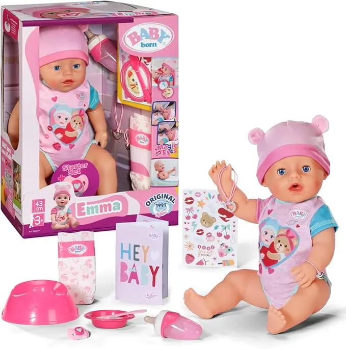 BABY born Emma – kukull interaktive me 10 funksione