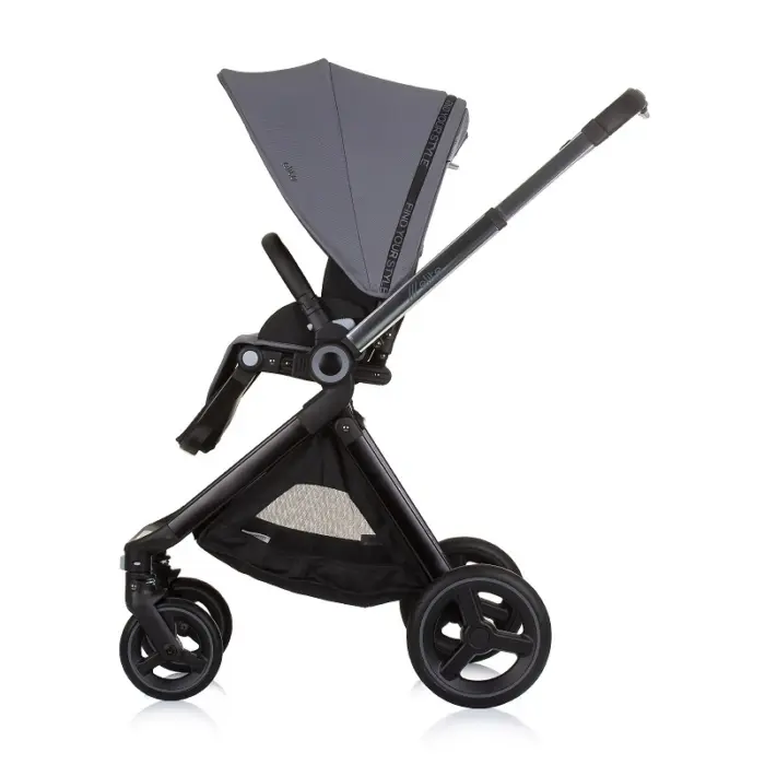 Karroca për bebe Chipolino Elite 3 në 1, Granite (gri)