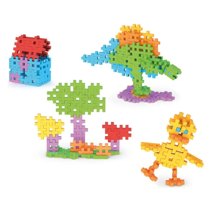 Dede Конструктор Fun-Fun Puzzle за 3D фигури, 192 делови