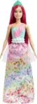Barbie Dreamtopia Royal doll with a sparkly top, royal skirt and hair accessories