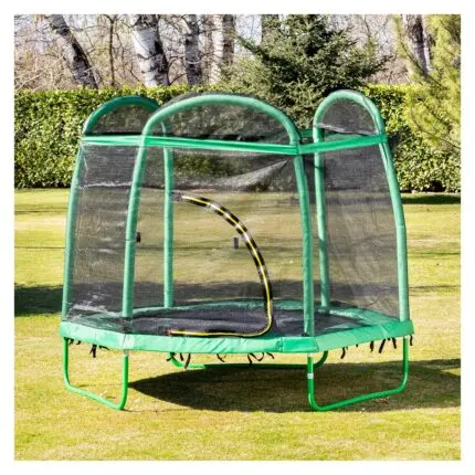 Chipolino Party Trampoline 215 cm with Safety Net, Green