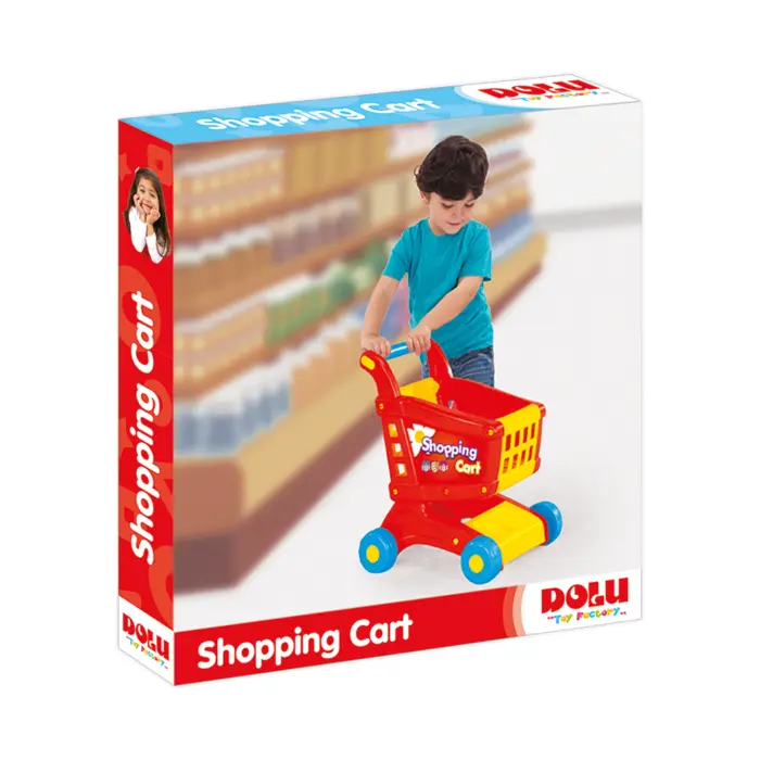 Karrocë supermarketi në kuti