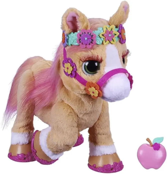 Cinnamon My Stylin’ Pony – ponei interaktiv prej pelushi me 80+ tinguj dhe 26 aksesorë