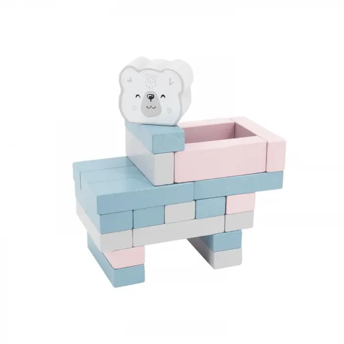 PolarB – Wooden Block Tower (44011)