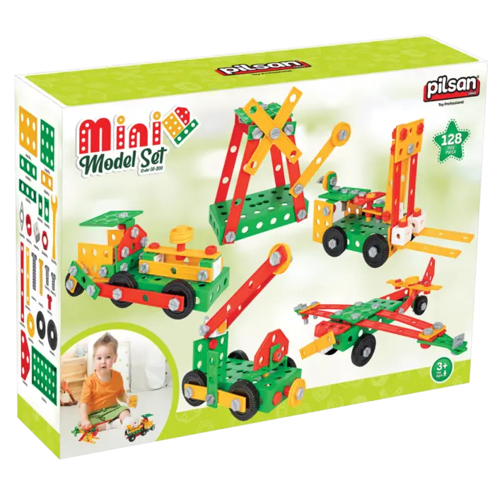 Mini Construction Set 128 pcs