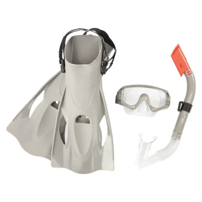Bestway Meridian snorkel set with mask, snorkel and fins, EU 41–46