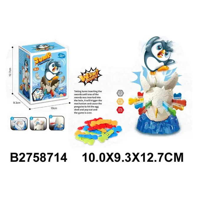 Board game jumping penguin