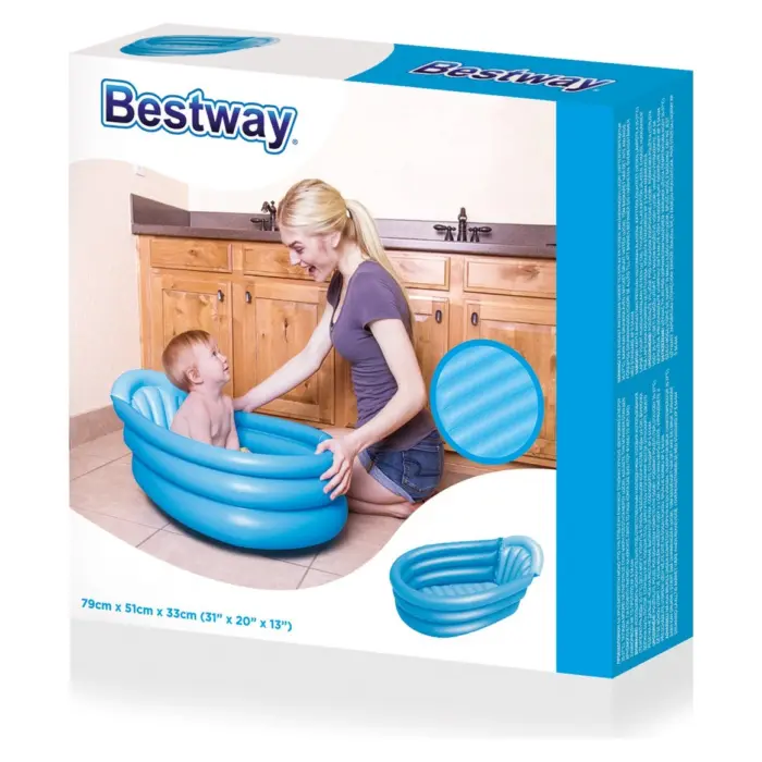 Bestway inflatable baby bathtub, 79 x 51 x 33 cm