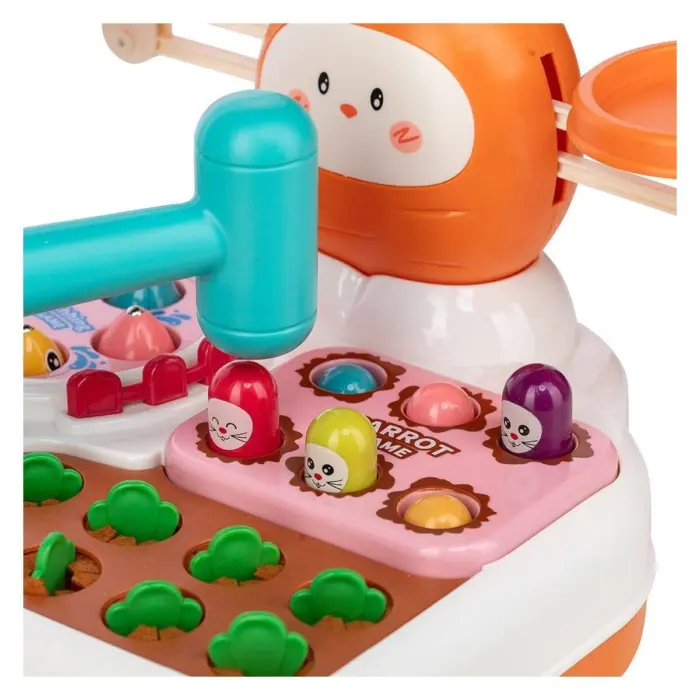 Free2Play Едукативна играчка 4 во 1 Забавно зајче Fun Carrot, 4 игри – слика 4