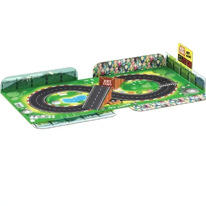 Rërë modelimi Dede ART CRAFT Cars Set, 750 g, 13 pjesë