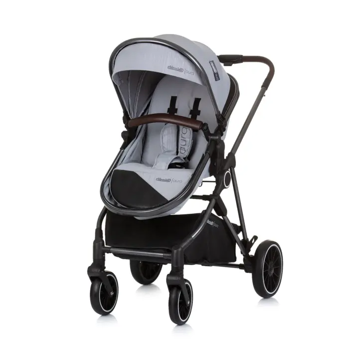 Karrocë për bebe AURA- Ash/Grey