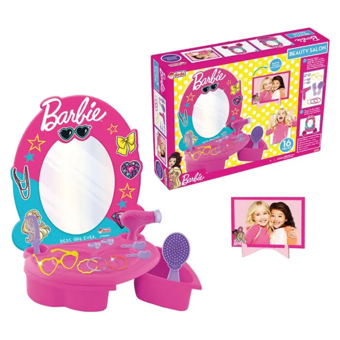 Sallon bukurie DEDE Barbie me pasqyrë, 03509