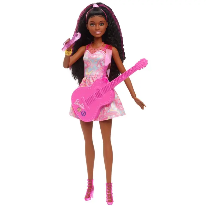 Barbie Pop star doll with guitar and stage, 10 accessories – image 4