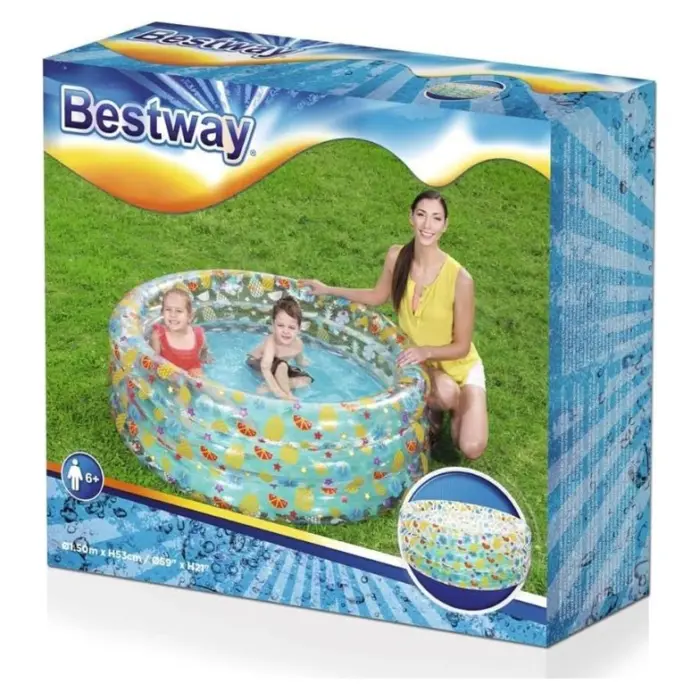 Bestway Rainbow kids' pool, Φ150 x H53 cm