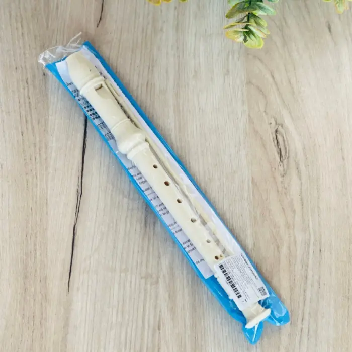 Flaut blok për fillestarë me shkop pastrimi dhe këllëf, 32 cm – foto 4