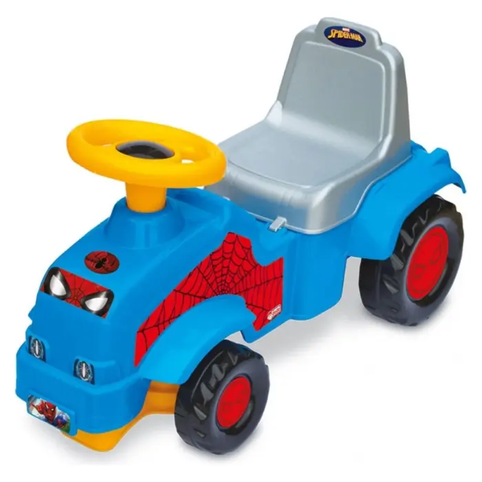 DEDE My First Tractor Spider-Man push toy tractor, 03357