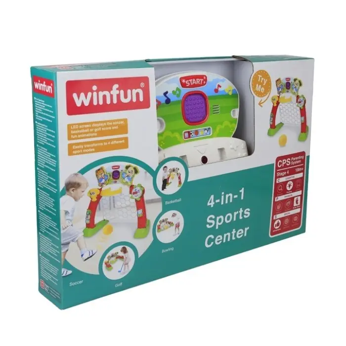 Winfun Спортски центар 4 во 1 Sports Center – фудбал, кошарка, куглање и голф – слика 3