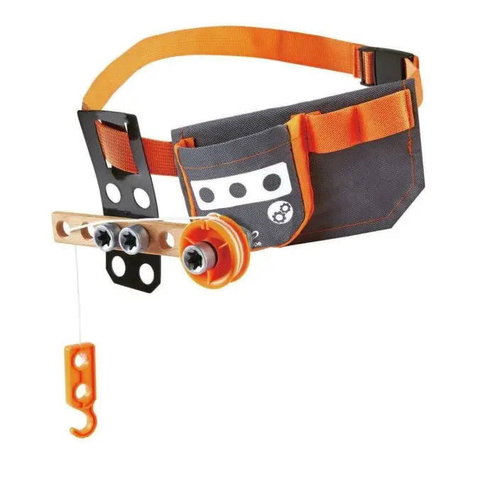 Hape Rrip me vegla Junior Inventor Scientific Tool Belt, 19 pjesë – foto 2