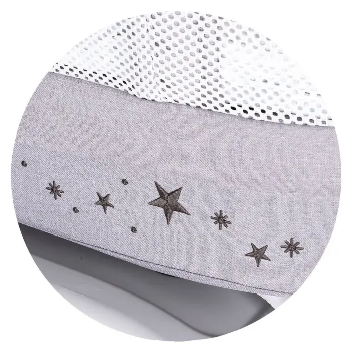 Djep-shtrat CHIPOLINO Sogno 2 në 1 me ekran LED dhe peshore, gri, KOSSG02501GR
