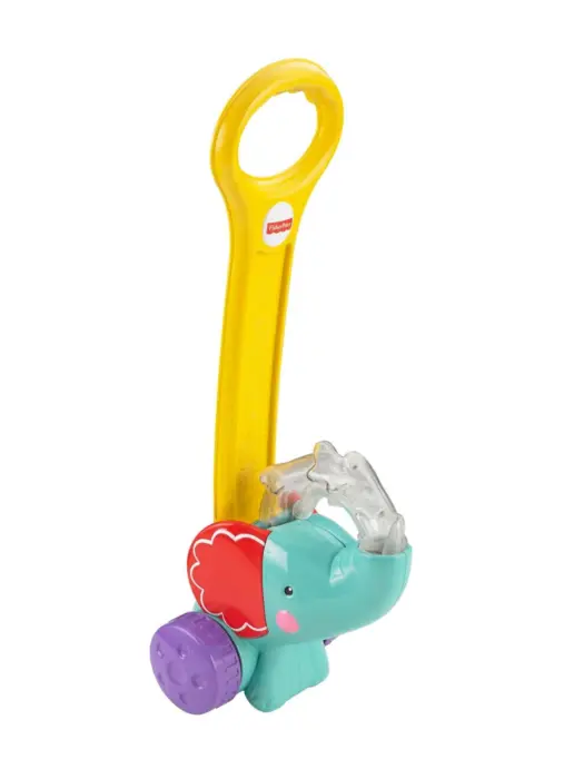 Fisher Price Туркалка слонче Pop ‘n Push со 3 шарени топчиња