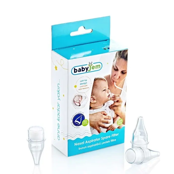 Baby Jem Replacement filters for nasal aspirator, set of 10