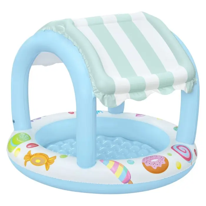 Bestway Sweet Shoppe kids' pool with canopy, Ø104 x 84 cm
