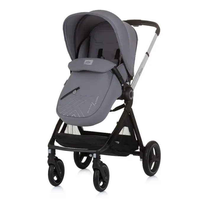 Karroca për bebe Chipolino Elite 3 në 1, Granite (gri)