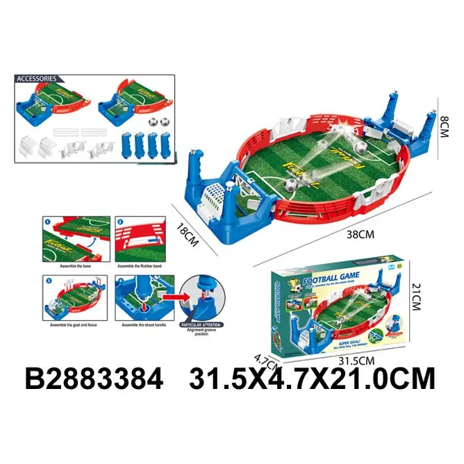 Mini football stadium game for two
