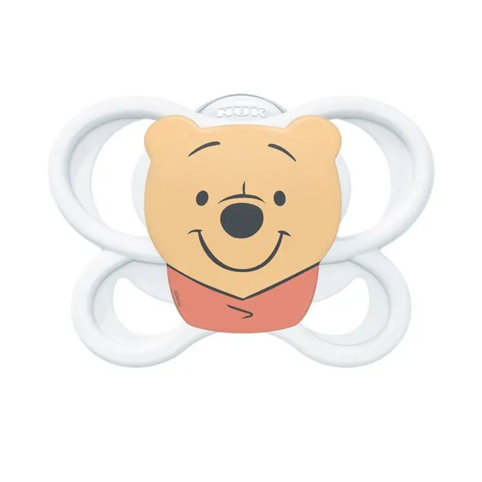 NUK Disney Цуцла лажалка Perfect Match Air Вини Пу, 0–6 месеци