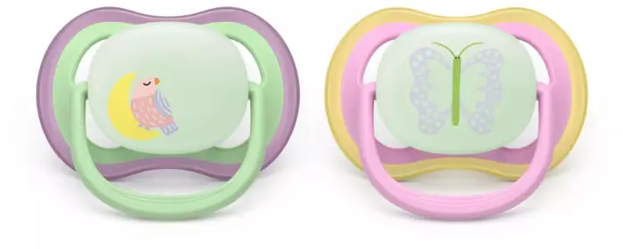 Philips Avent Çucël qetësuese nate ultra air 6–18 muaj, 2 copë