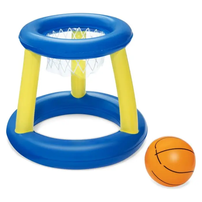 Bestway Splash ‘N’ Hoop floating basketball hoop with ball