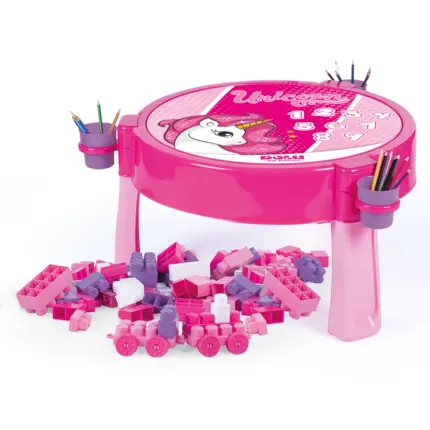 TABLE WITH BLOCKS 100 PCS