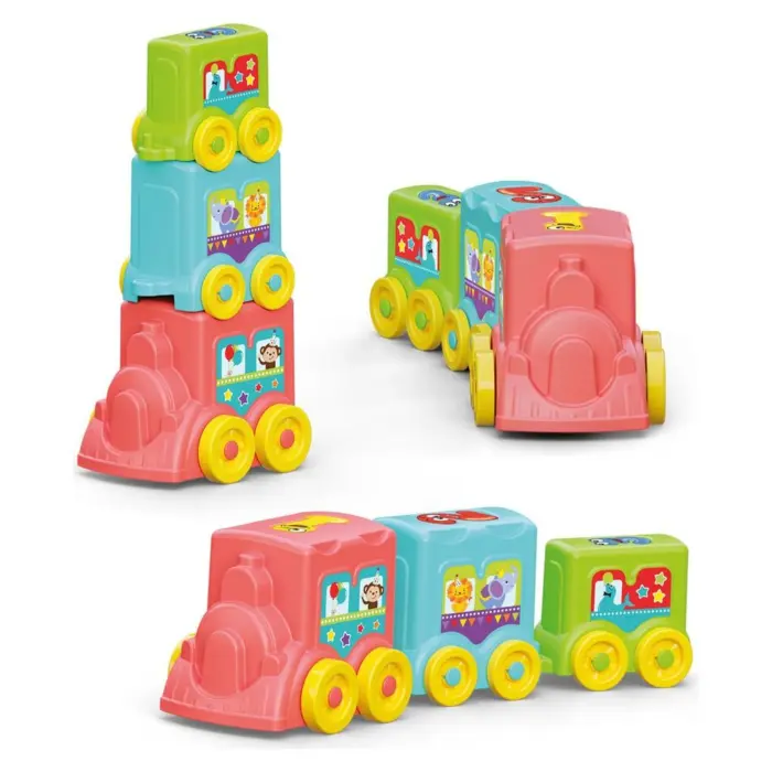 DEDE Baby soft activity train, 04075