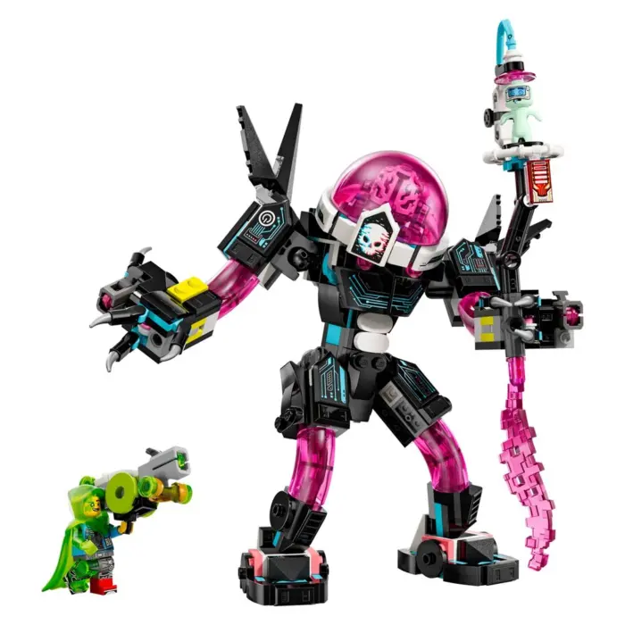 LEGO Robot Mateo vs Cyber Brain 71495