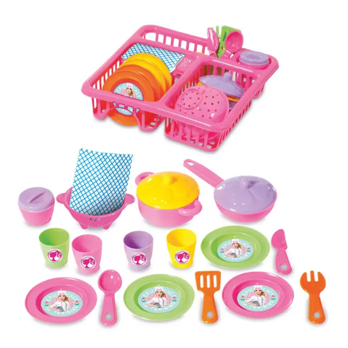 Tea Set with Rack - Barbie