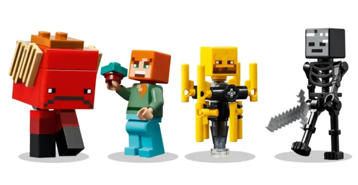 LEGO® Minecraft™ Битка со лавата во Нетхер (21266)